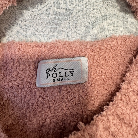 Oh Polly Blush Knit Lounge Set - Picture 3 of 3